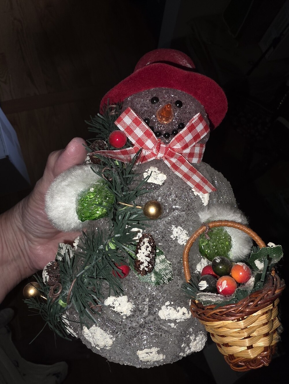 Snowman Of Texture